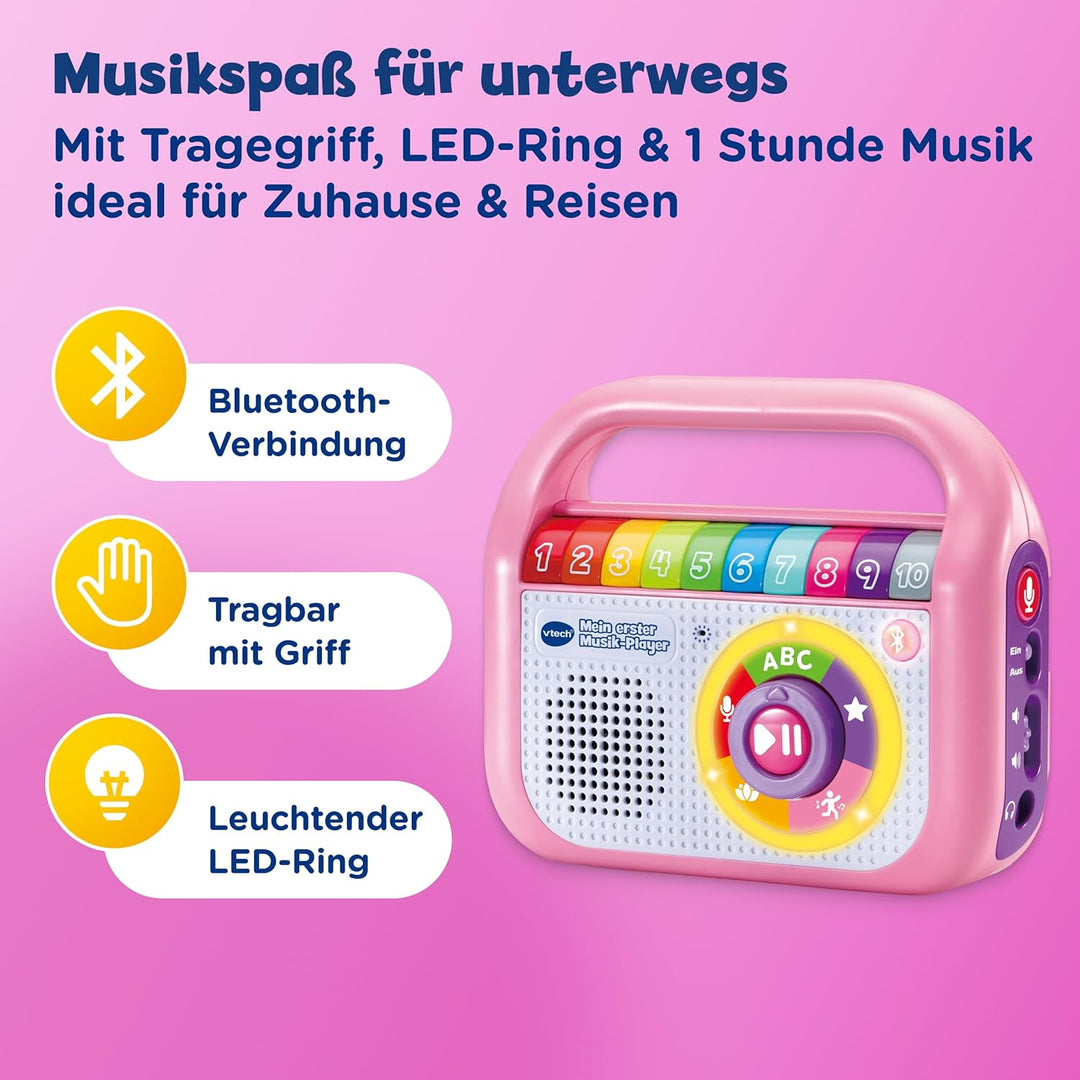 Mein erster Musik-Player pink