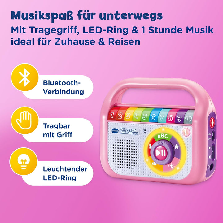 Mein erster Musik-Player pink