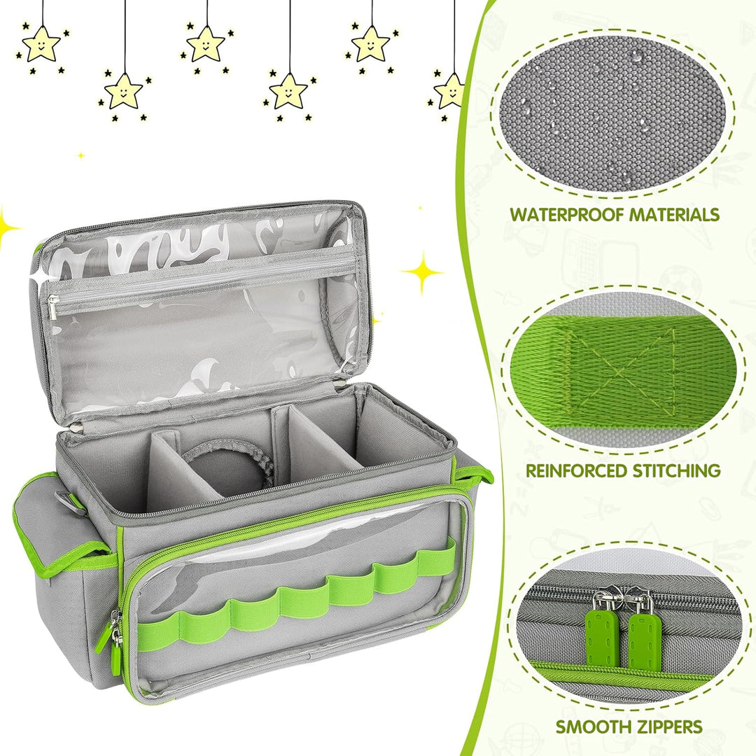 Jaffzora Tragetasche kompatibel mit Toniebox-Starter-Set, niedliche Aufbewahrungstasche für Tonies-F