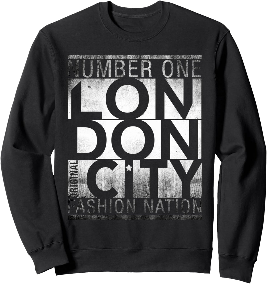 Number One London City Fashion Tee Shirts, London Outfit Sweatshirt