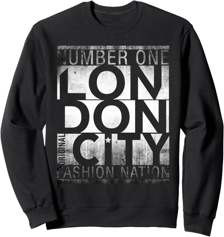 Number One London City Fashion Tee Shirts, London Outfit Sweatshirt