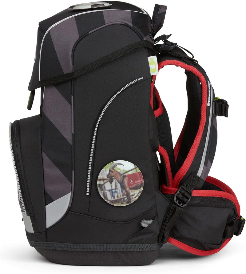 ergobag cubo Set ergonomischer Schulrucksack Klassisch 6-teilig 1. Klasse Grundschule