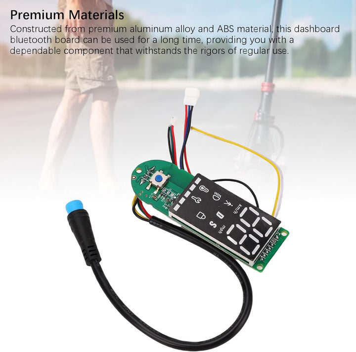 Elektroroller Dashboard für Xiaomi M365 Pro/Pro 2/1S, Klare Datenanzeige E-Scooter Bluetooth Armatur