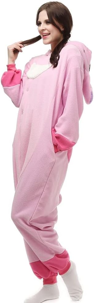 ZKomoL Pyjamas Onesies Cosplay Erwachsene Unisex Tiere Halloween Kostüm Kleid Loungewear, Tigermuste
