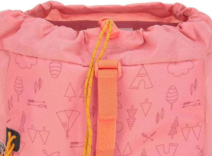 LÄSSIG Kinder Wanderrucksack Kinderrucksack mit Brustgurt gepolsterte Schultergurte wasserabweisend,