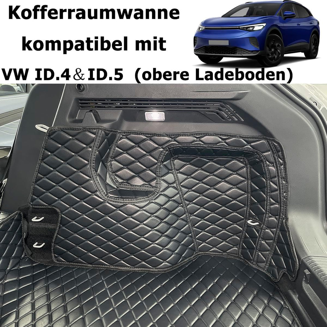 Kofferraumwanne kompatibel mit VW ID.4 | Oberer Ladeboden | 2020-2026 | VW ID.5 ab 2022 Wichtiger Hi
