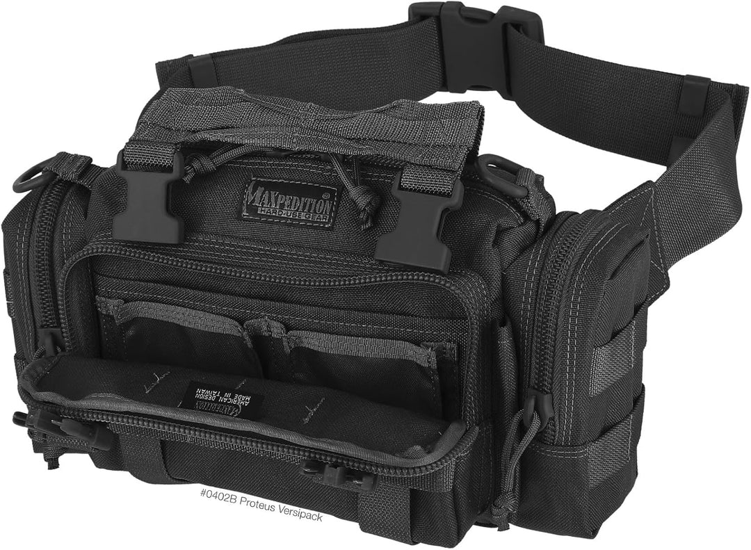 Maxpedition Proteus Versipack Schwarz, Schwarz