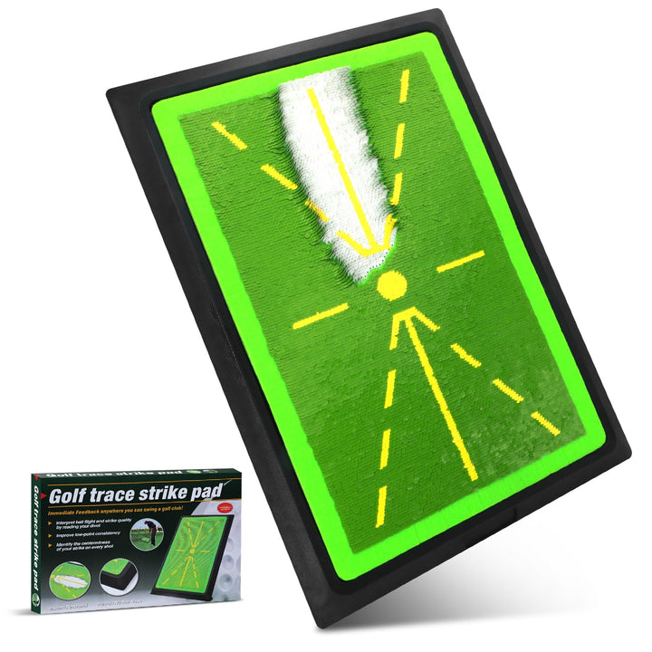 Golf-Trainingsmatte & Golfschaukelmatte – Übungsmatte Mit Rutschfester Gummibasis Für Präzises Balls