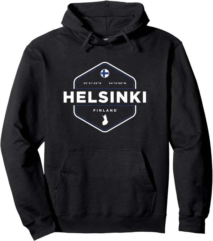 Helsinki Finland Pullover Hoodie
