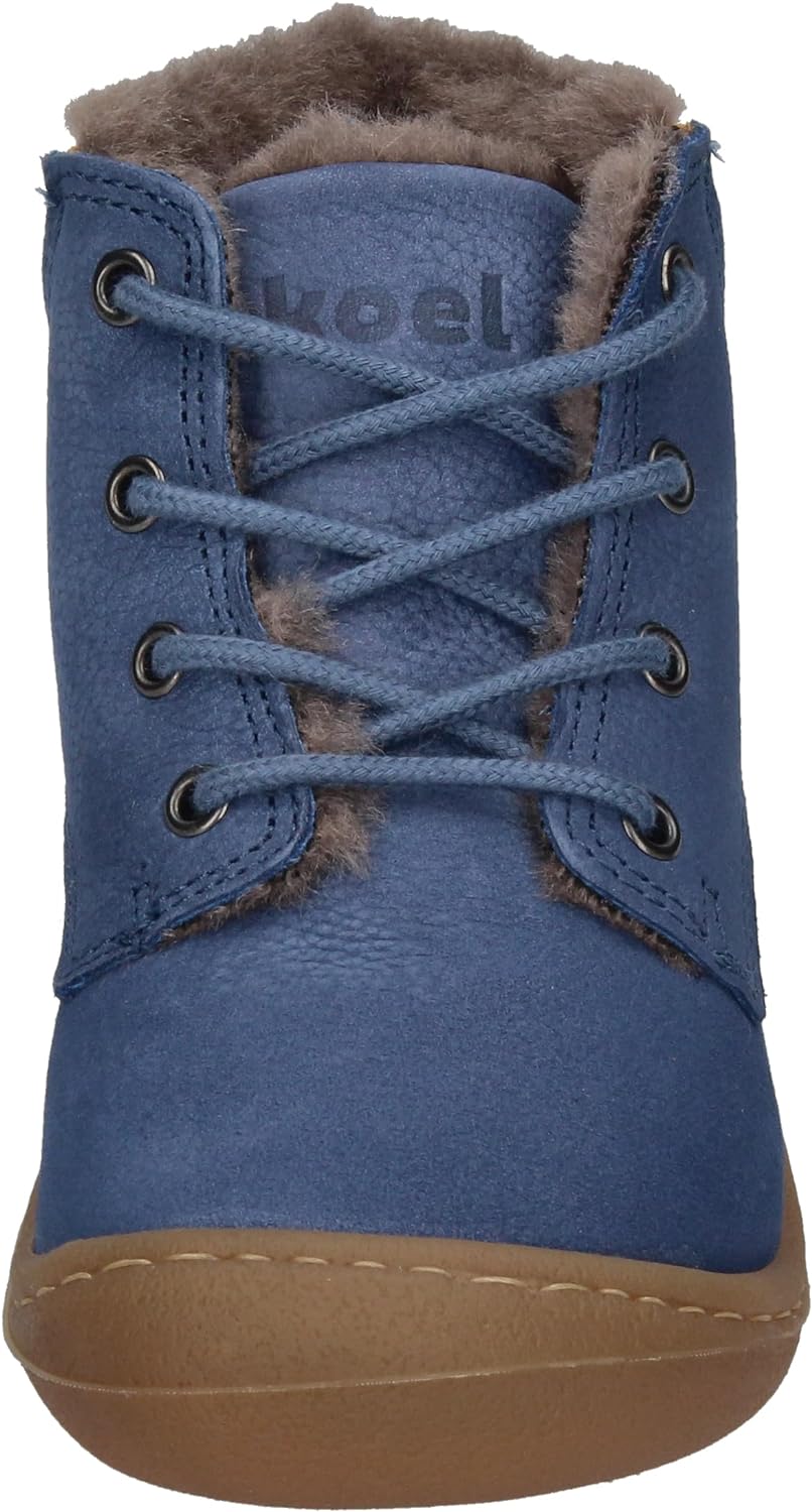 KOEL Barefoot Lauflernschuhe - Bill 2.0 Lambswool Cognac 21 EU Jeans, 21 EU Jeans