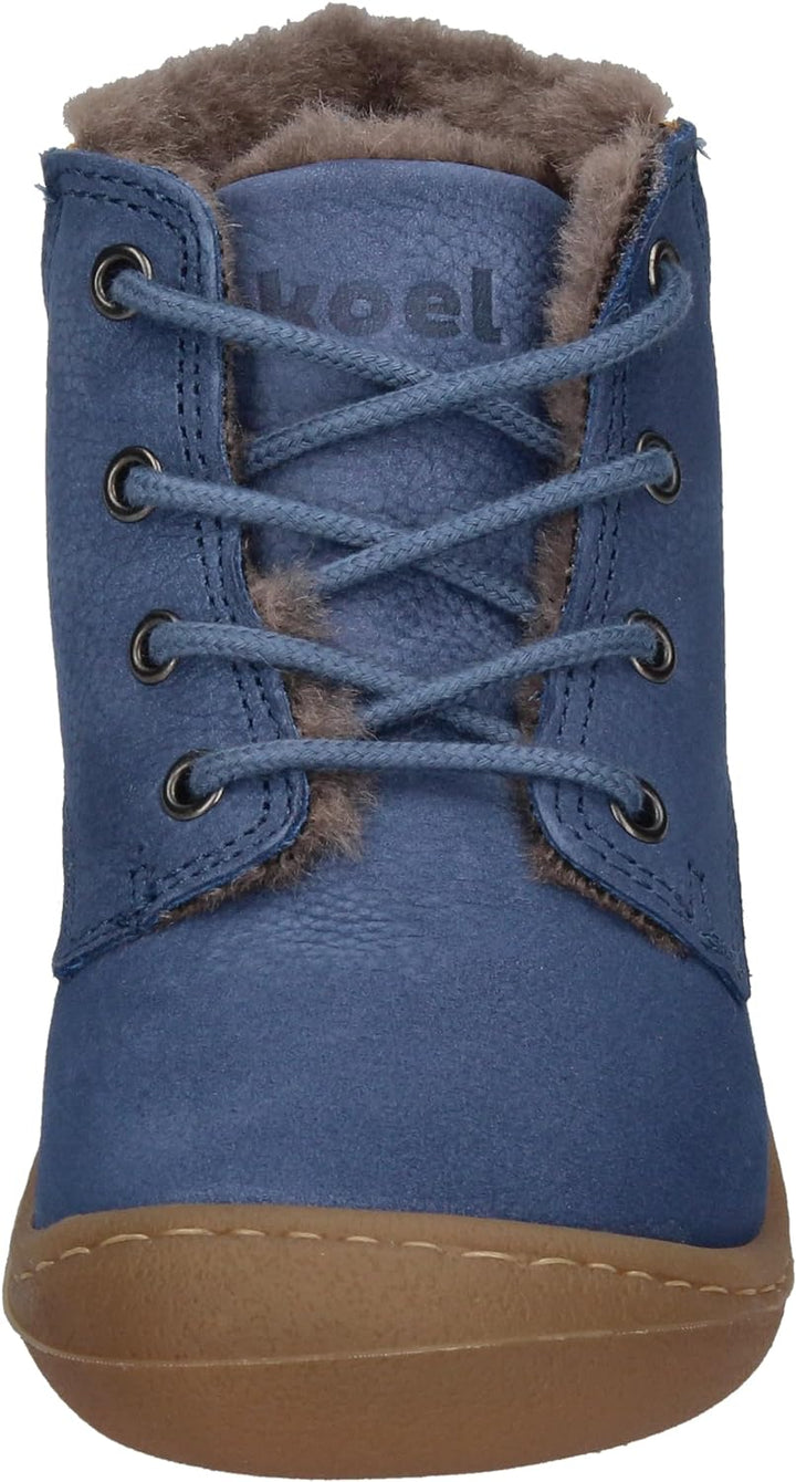 KOEL Barefoot Lauflernschuhe - Bill 2.0 Lambswool Cognac 21 EU Jeans, 21 EU Jeans