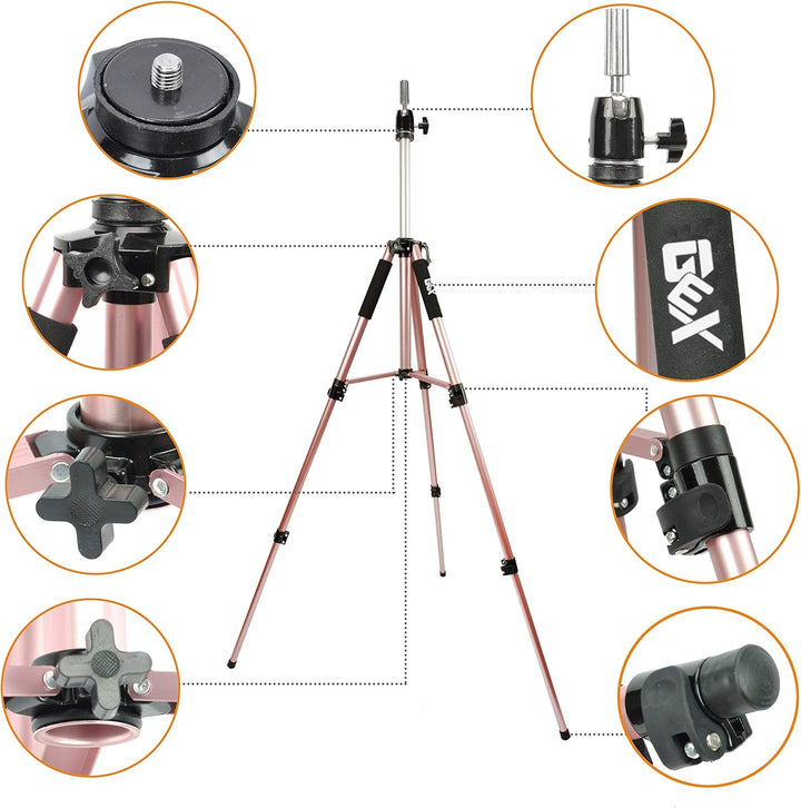 gexworldwide GEX HEAVY DUTY Leinwand Block Head Stativ Kosmetologie Training Puppe Kopf Mannequin St