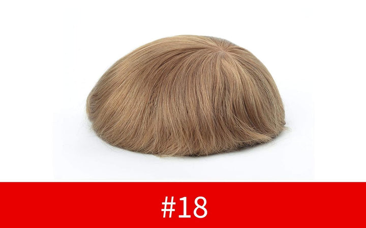 Lordhair Toupet Human Hair Herrenperücke, Französische Spitze Webart, 20 x 25 cm, Leichtes Haarersat