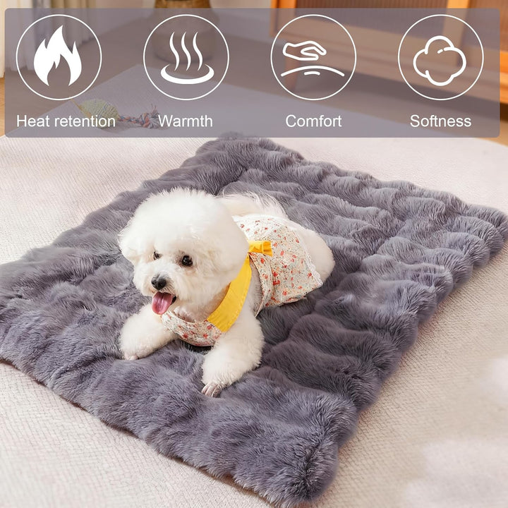 Selbstheizende Katzendecke Hundedecke, Selbstwärmende Haustierdecke ohne Strom Kabel, Flauschige Kus
