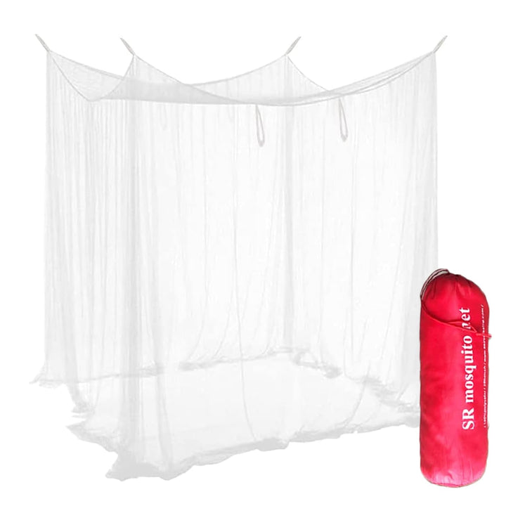 Tragbares Reise-Moskitonetz, 200 x 200 x 180 cm Doppelbett-Moskitonetz, Outdoor-Moskitonetz in Quadr