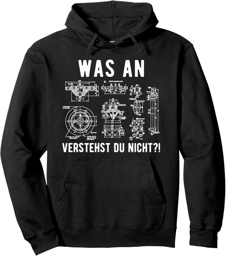Maschinenbauer Maschinenbau Ingenieur Geschenk Pullover Hoodie