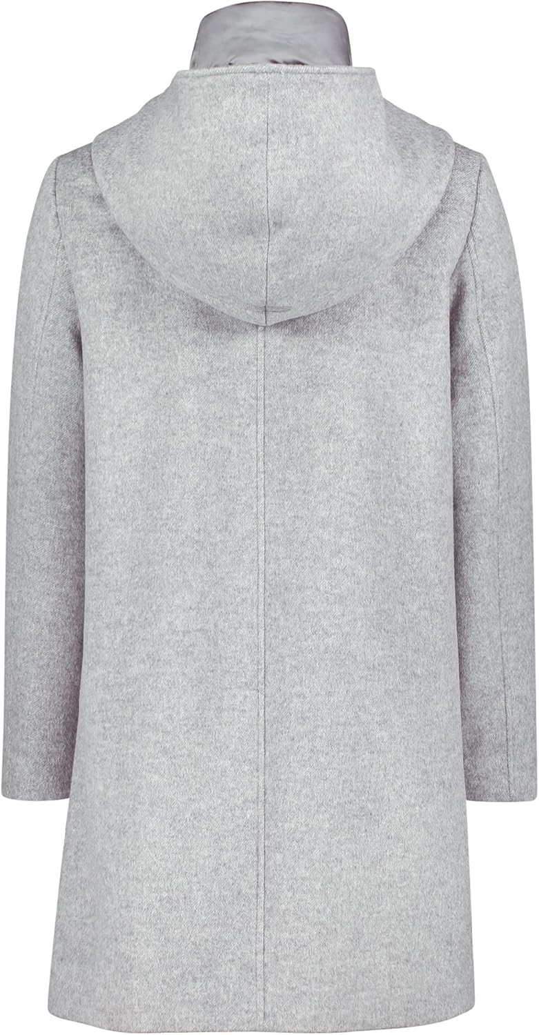Betty Barclay Damen Jacke Wolle 36 Light Grey Melange, 36 Light Grey Melange