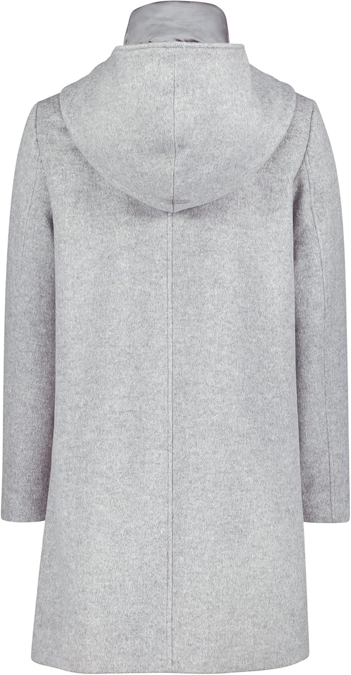 Betty Barclay Damen Jacke Wolle 36 Light Grey Melange, 36 Light Grey Melange