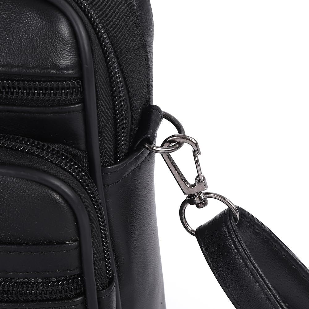 Echt Leder Herren Arbeitstasche Umhängetasche Herrentasche Schultertasche Messenger Flugbegleiter in