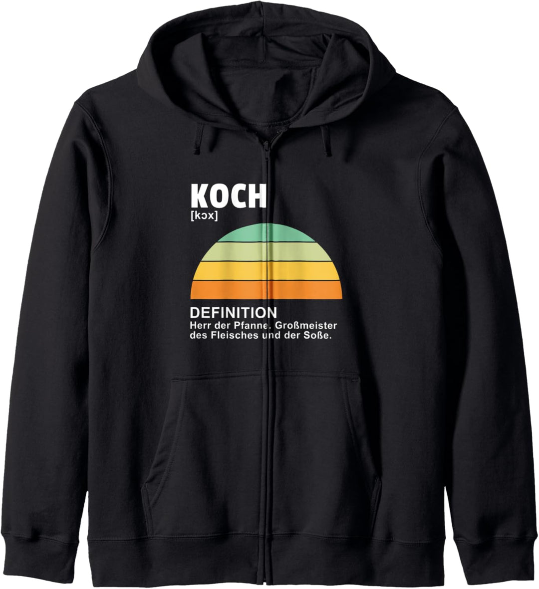 Koch Küchenchef Gastro Gastronomie Kapuzenjacke