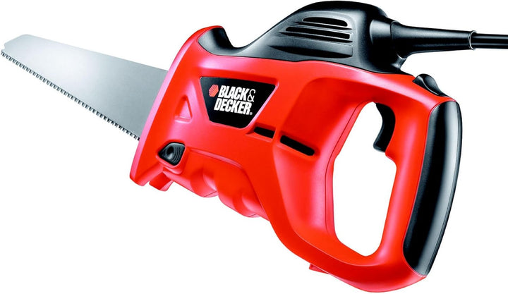 Black+Decker 400W Universal-Säbelsäge KS880EC &amp; 3M Schutzbrille für Elektroarbeiten 2890SC1, klar/gr