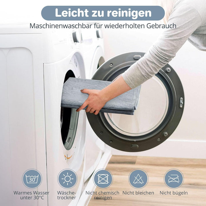 Haustier-Urinunterlage Waschbar Welpenunterlagen Matte für Hunde 2er Set Schnell Absorbierend Hausti