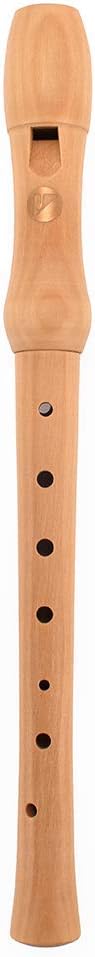 Voggy´s Holzblockflöten-Set Blockflöte Wischer Stofftasche Set für Anfänger und Fortgeschrittene (C-