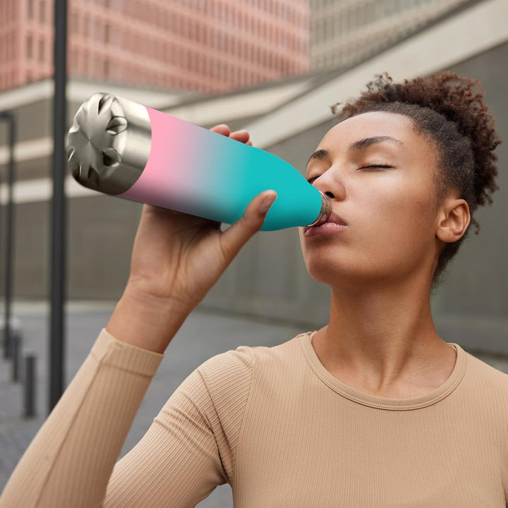 Mont-Clair H2O Trinkflasche Edelstahl - Thermosflasche - BPA-freie - Water Bottle, Edelstahl trinkfl