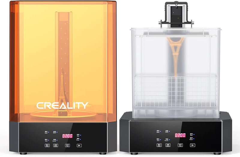 Creality UW-02 Wash and Cure Maschine, 10,1 Zoll Wasch- und Aushärtemaschine, Dual-Band UV Lampestre
