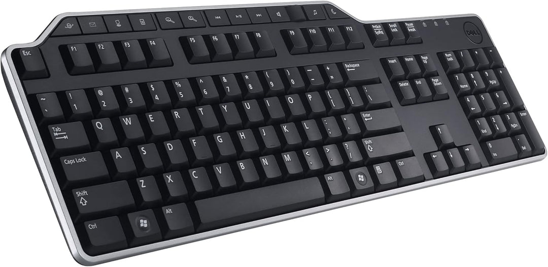 Dell KB-522, Wired, Business Multimedia Tastatur, French (AZERTY), schwarz
