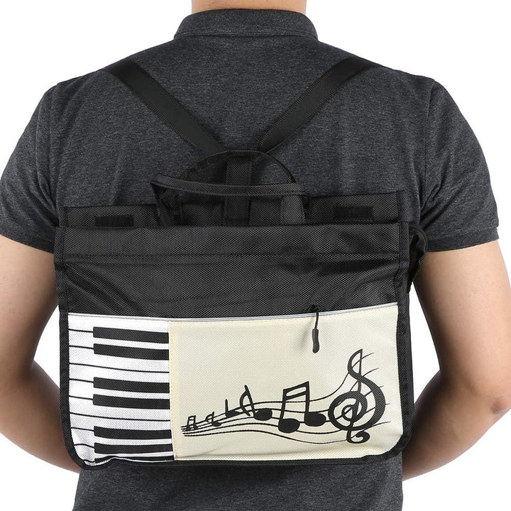 Noten-Tasche, Studentenrucksack Handtasche im japanischen Stil Oxford Waterproof Wear-Resistant Doub