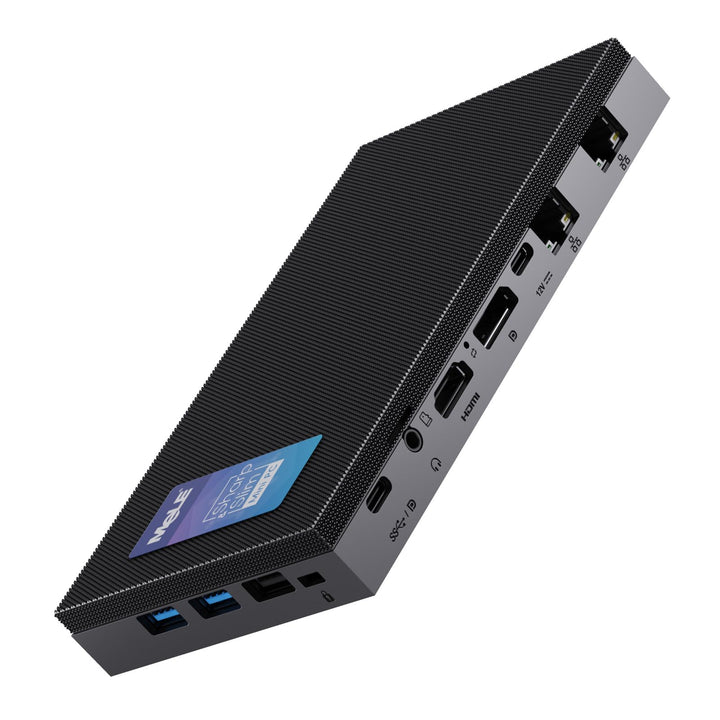MeLE QuieterDL Lüfterloser Mini PC 2.5Gb Dual LAN Alder Lake N100(bis zu 3.4GHz) 8GB DDR4 256GB ROM