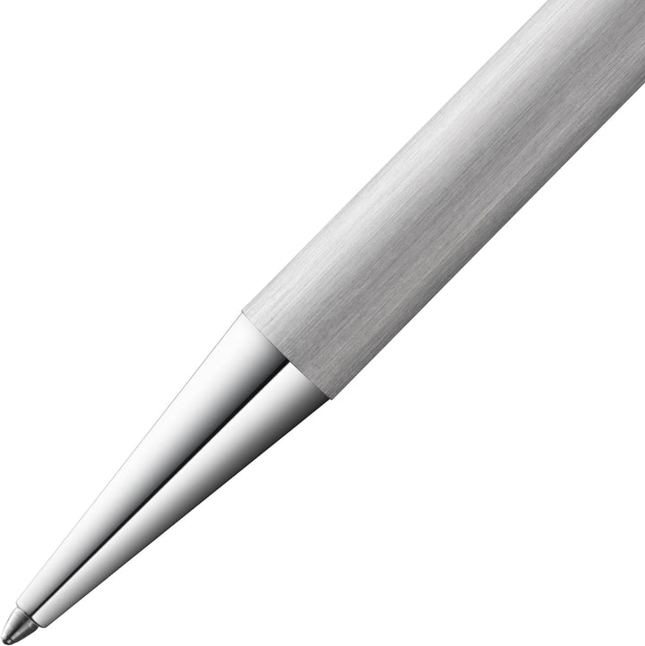 LAMY scala Kugelschreiber 251 – Kuli aus Edelstahl in der Farbe Brushed, strichmattiert mit Drehmech