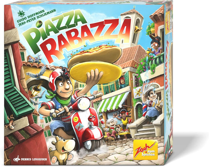 Zoch 601105182 Piazza Rabazza - Geschicklichkeitsspiel für 2 bis 4 Spieler – Das Sammelspiel für ruh