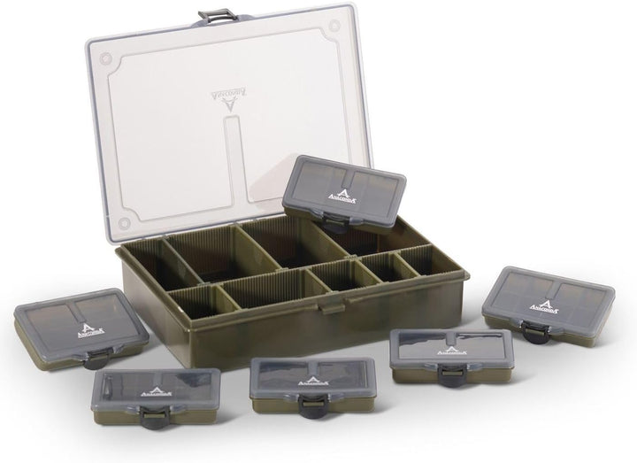Anaconda Walker Tackle Box - Zubehörbox, Box für Angelzubehör, Kleinteilebox, Angelbox für Karpfenta