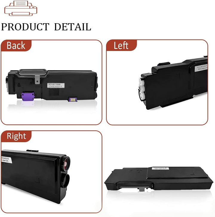 4 Packungen Kompatibler Tonerkartusche für Xerox VersaLink C400 C400V C400N C400DN C405 C405V C405N