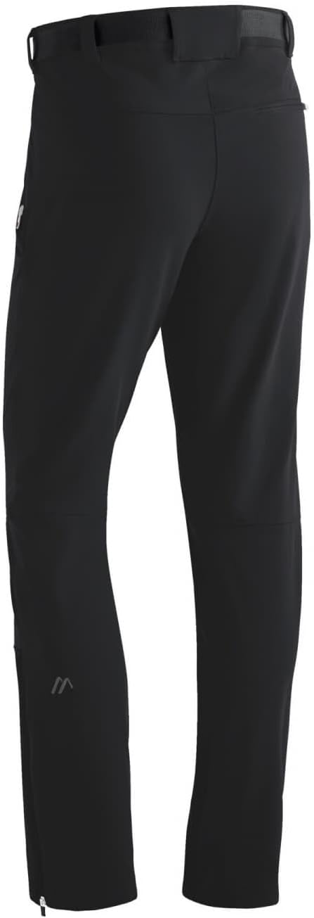 Maier Sports Herren Trekkinghose Naturno Slim 28 Schwarz, 28 Schwarz