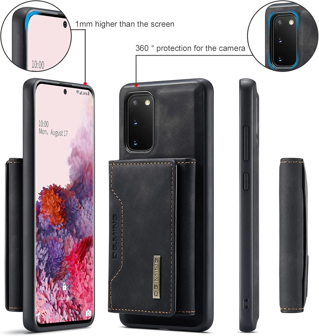 UDBKKDX 2 in 1 Handyhülle für Google Pixel 7 Pro, abnehmbare Brieftasche und magnetische Adsorption