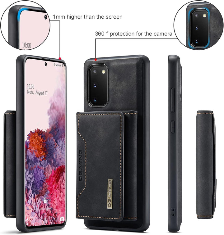 UDBKKDX 2 in 1 Handyhülle für Google Pixel 7 Pro, abnehmbare Brieftasche und magnetische Adsorption