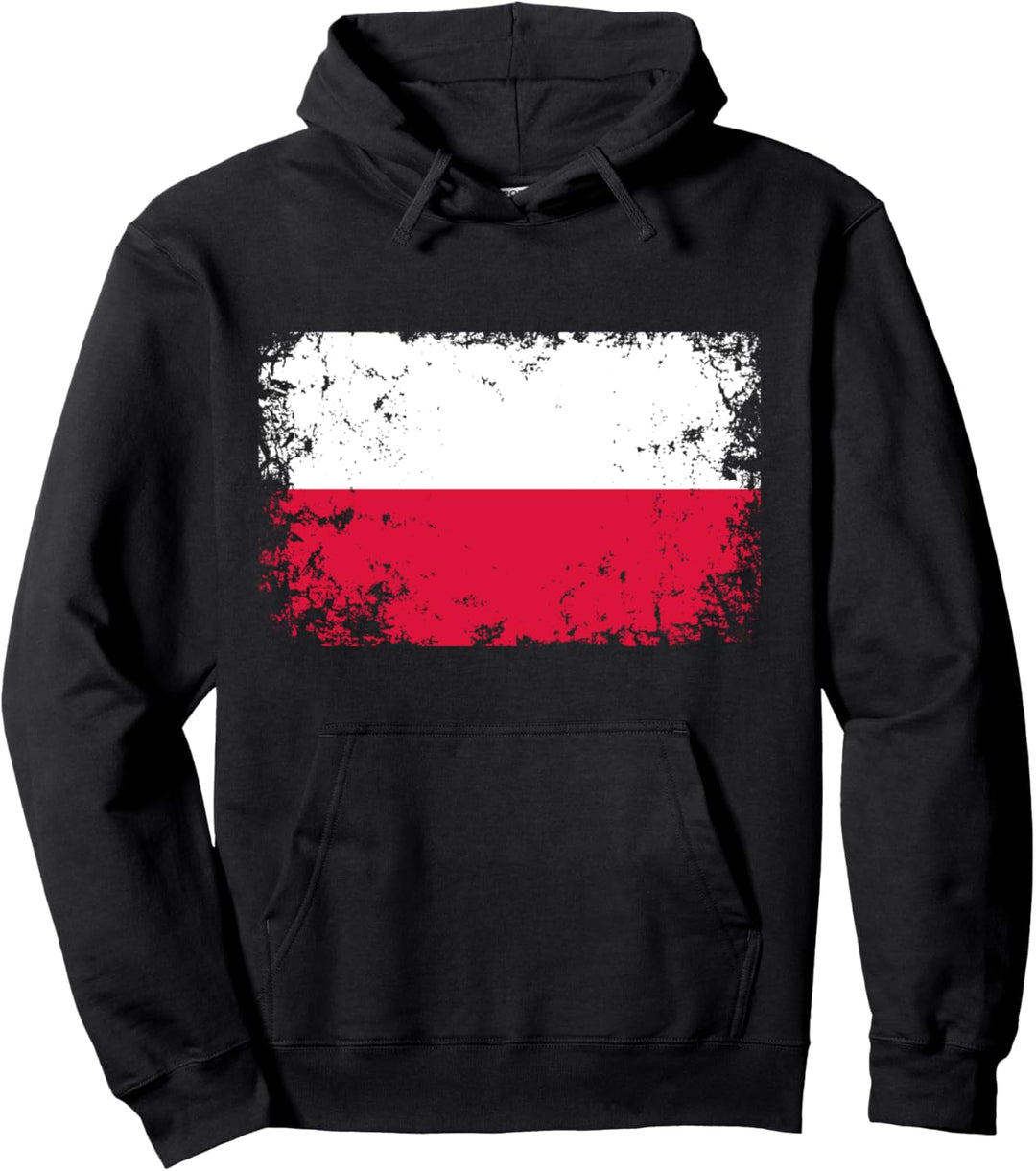 Polen Polnische Flagge Pullover Hoodie