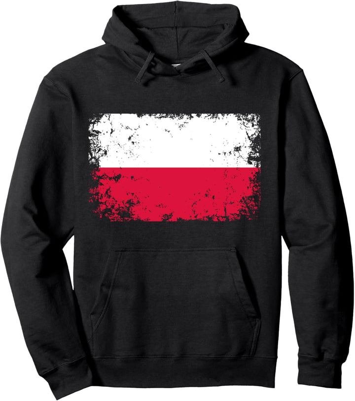 Polen Polnische Flagge Pullover Hoodie