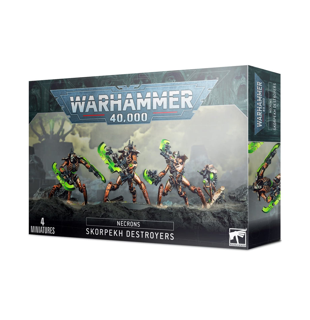 Games Workshop Warhammer 40k - Necron Zerstörer Skorpekh, Schwarz