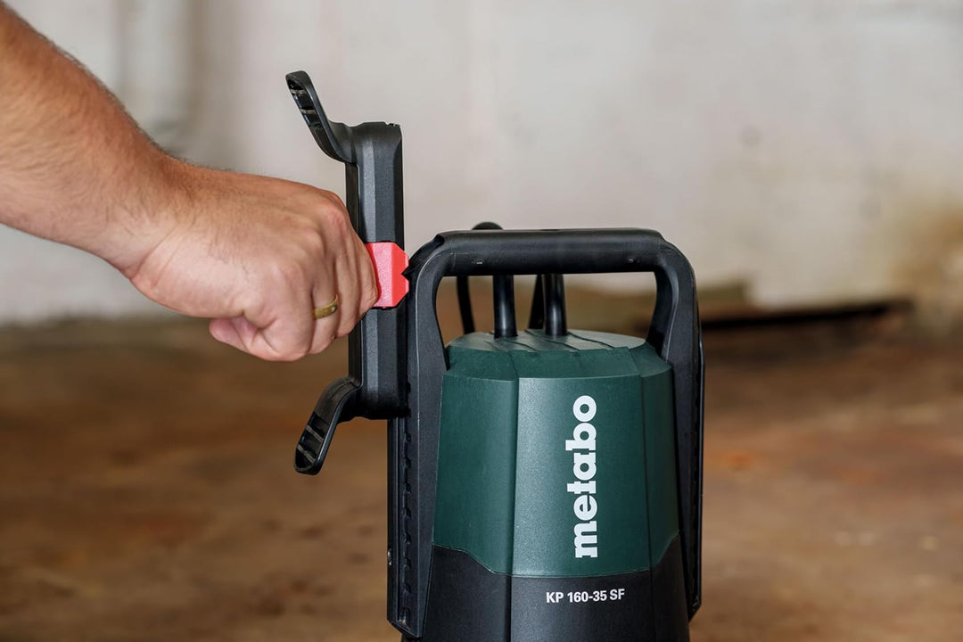 metabo Kombi‑Tauchpumpe KP 160‑35 SF - 500 W, 16.000 l/h, flachabsaugend bis 1 mm, Partikel bis 35 m