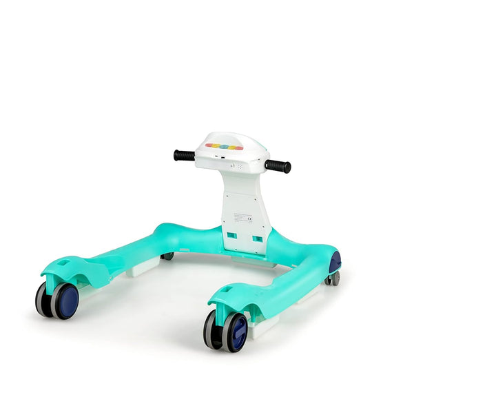 LIFEZEAL 2 in 1 Lauflernhilfe Klappbar, Babywalker mit Spielbrett, Lauflernwagen mit abnehmbaren Sit