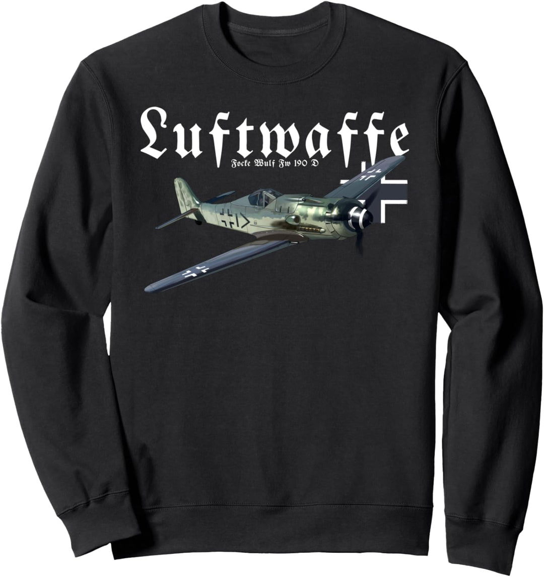 German Warbird I Focke-Wulf FW 190 I WW2 Flugzeuge Sweatshirt
