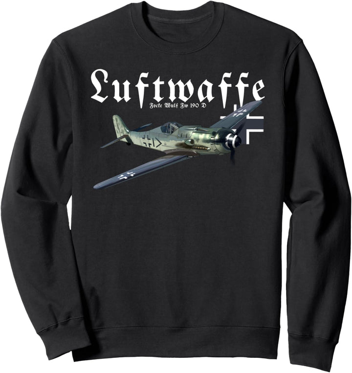 German Warbird I Focke-Wulf FW 190 I WW2 Flugzeuge Sweatshirt