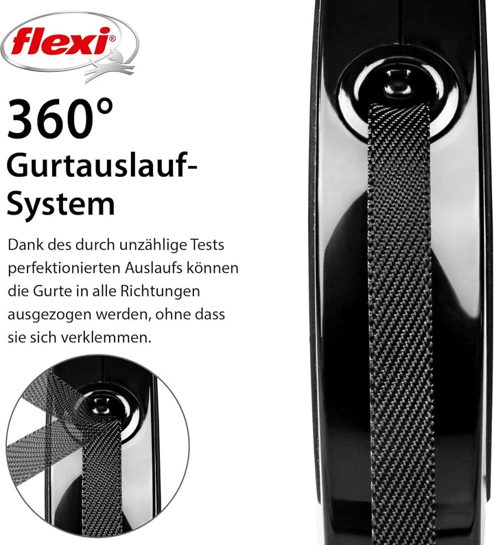 flexi 4000498032435 Bügel-Art Band, Negro, 117.8 g Negro ‎0.3 x 2 x 2 cm (Pack of 1), Negro ‎0.3 x 2