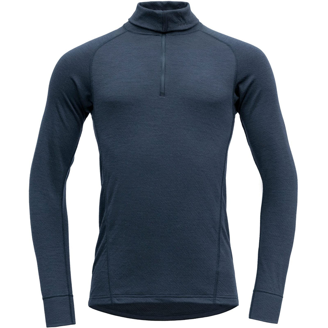 Devold Herren Duo Active Merino 210 Z.Neck Tshirt S Tinte, S Tinte
