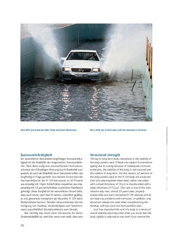 Faszination SL - Mercedes-Benz R 129: Deutsch-Englisch, Gebundenes Buch