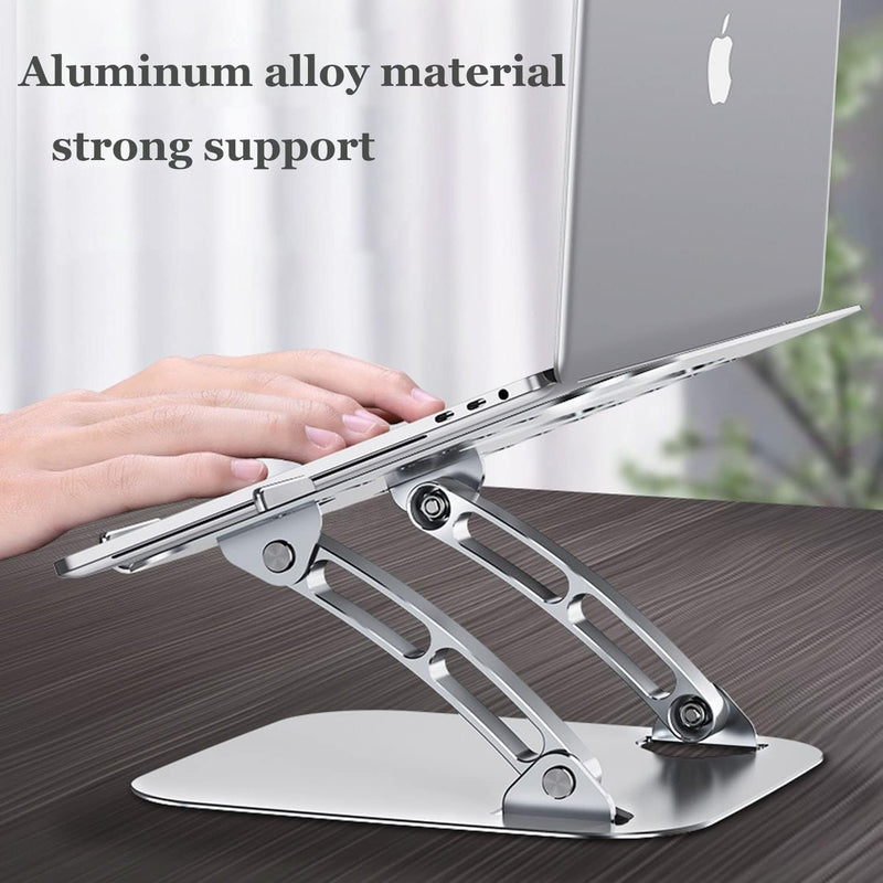 EDHA Laptop Ständer, Ergonomischer Aluminium Laptop Stand, Höhenverstellbar Notebook Tablet Ständer